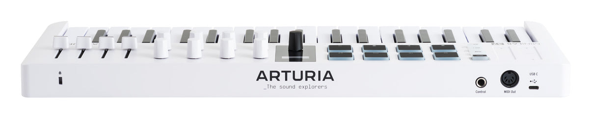 Arturia MiniLab 37 mk3 White 37-Key MIDI Keyboard Controller