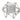 Rockville ROCKSHOCK Silver Studio Condenser Microphone Metal Shock Mount w/Foam