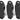 Rockville 3 Pack Titan Foam Fender Black 22"x9" Boat Bumper No-Knot/Quick Adjust