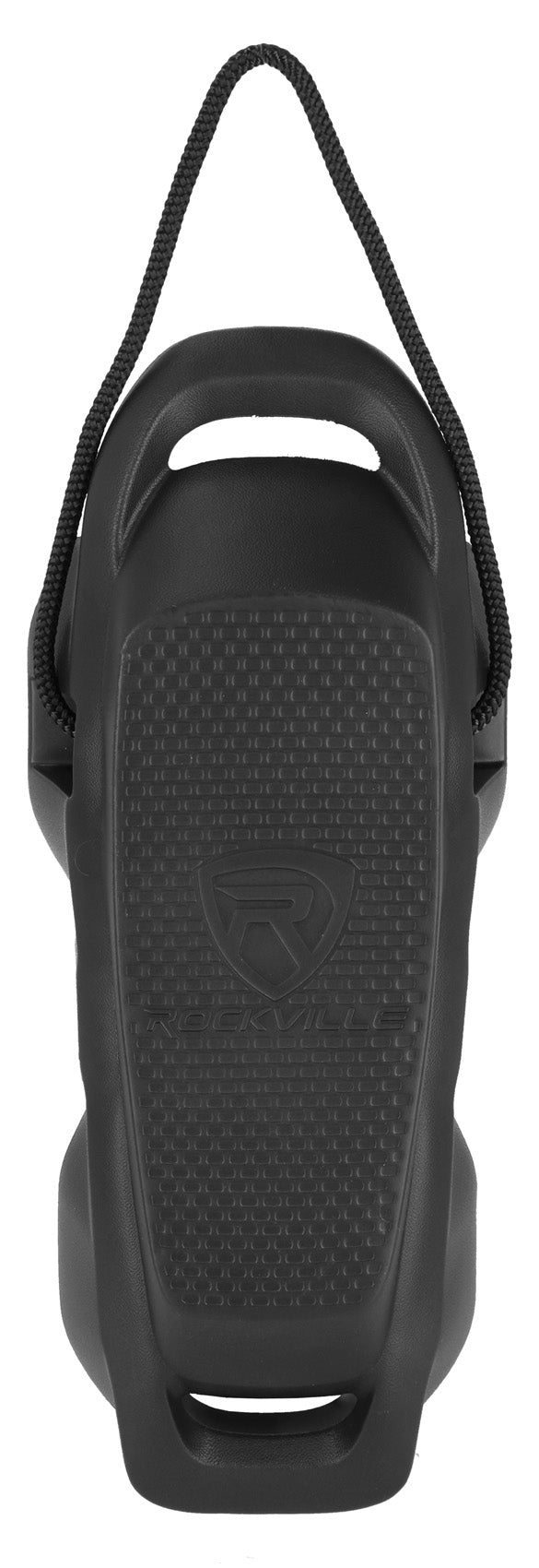 Rockville 3 Pack Titan Foam Fender Black 22"x9" Boat Bumper No-Knot/Quick Adjust
