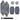 Rockville FEN210-GREY Boat Fender Package 2 Bumpers 10"x30", 2 Covers, 2 Lines