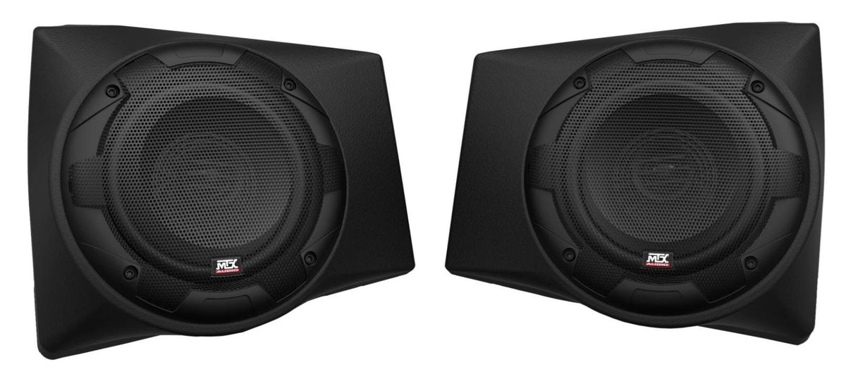 MTX RANGERSYSTEM3 5) Speakers+2) Amps for 14-18 POLARIS RANGER+Bluetooth Speaker
