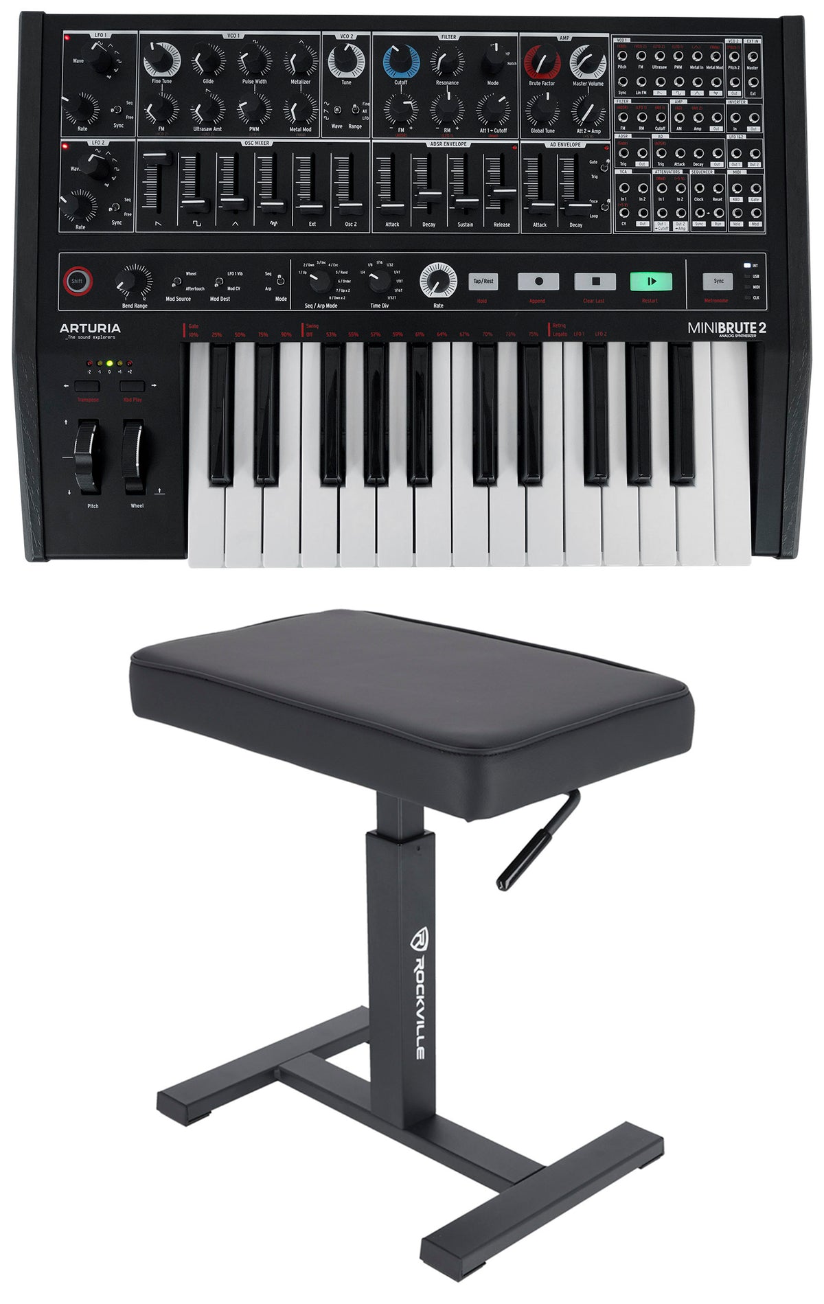 Minibrute 2 NOIR + AIR-BENCH