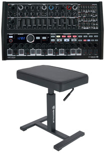 Minibrute 2S NOIR USB MIDI Analog Sequencer Synthesizer+Air Lift Bench