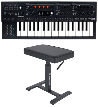 Minifreak 37-Key Synthesizer USB MIDI Polyphonic Synth+Air Lift Bench