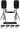 Rockville  Bluetooth Karaoke Amplifier/Mixer(2) VHF Mics+(2) 8" Speakers+Stands
