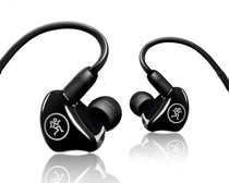 Mackie MP-240 Dual Hybrid Driver Professional In-Ear Monitors+Molded Carry Case