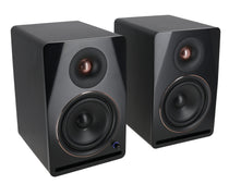 (2) Rockville APM6B v2 6.5" Active Powered Studio Monitor Speakers USB+Bluetooth