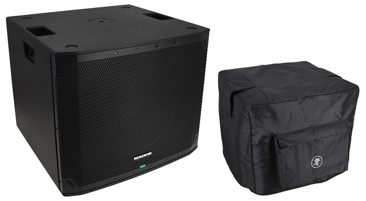 Mackie Thump18S V4 18" 1400 Watt Powered Active Subwoofer+Sub Slip Cover