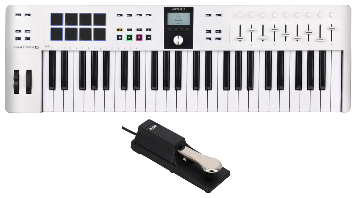 Keylab Essential 49 MK3 White + TMP-KSP100