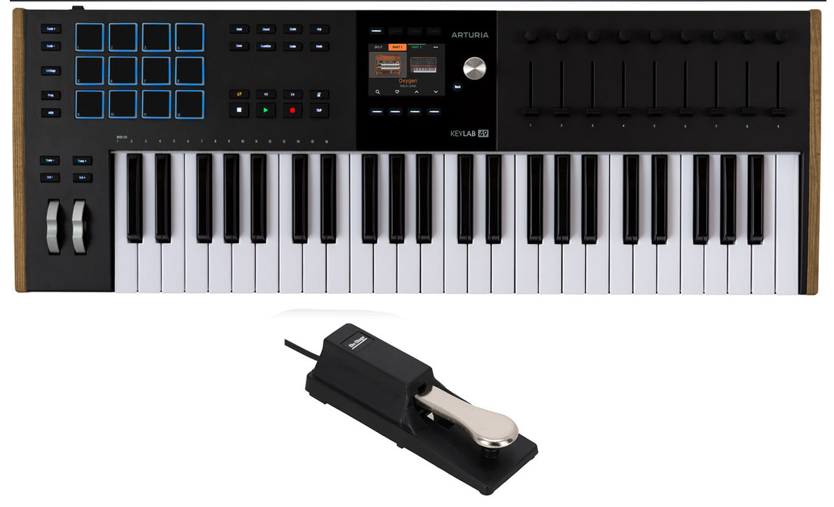 KEYLAB Mk3 49 Black + TMP-KSP100
