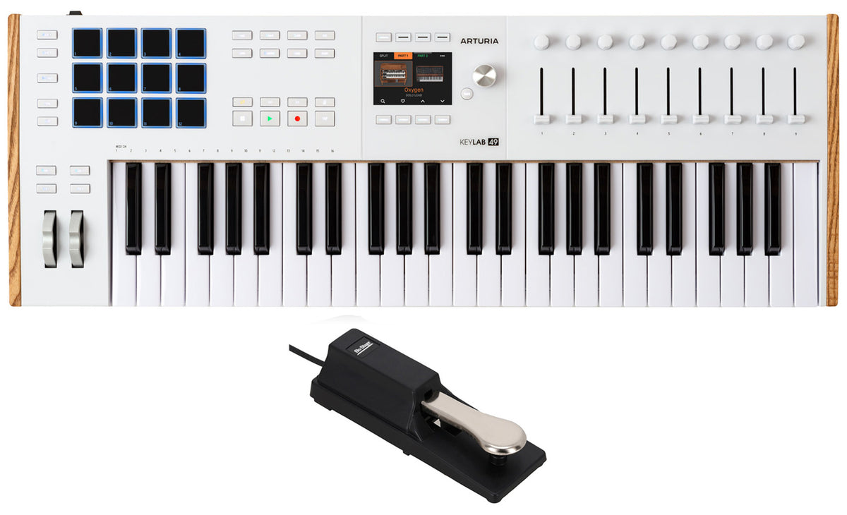 KEYLAB Mk3 49 White + TMP-KSP100