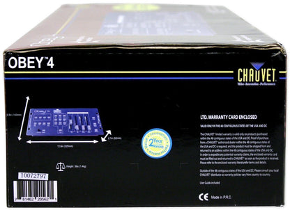 Obey 4 DMX-512 LED Wash Light Controller + Backpack