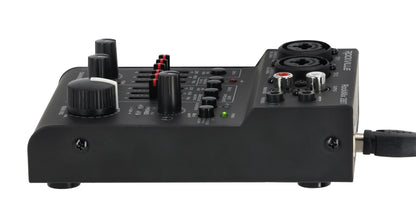 Rockville 2-Person Podcast Podcasting Recording Kit w/Mics+Stands+Headphones