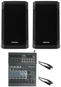 Thrash15v2 PA System with RockMix 10FX Mixer