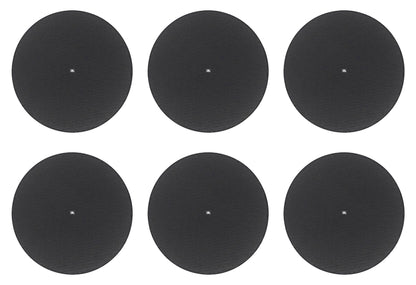 (6) JBL MTC-418BG Round Black Grilles for Control 418 In-Celing Speakers