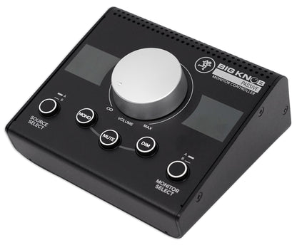 Mackie Big Knob Passive 2x2 Studio Monitor Controller+Microphone+Case+Cable