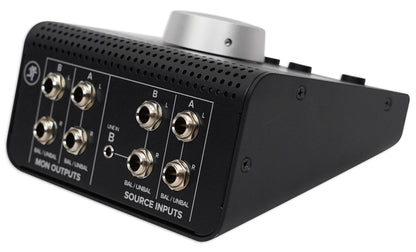 Mackie Big Knob Passive 2x2 Studio Monitor Controller+Microphone+Case+Cable