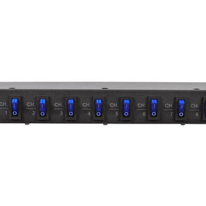 Technical Pro PS9U 1U Rack Mount DJ Pro Audio Power Supply w/ USB Charging Port