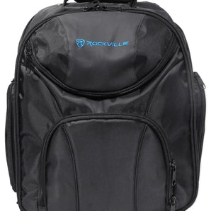 Rockville Travel Case Backpack Bag For Behringer VMX300USB Mixer