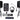 JBL EON208P 8" Speakers+Bluetooth+Mixer+Stands+Podium Mic+Headphones For Church