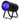 American DJ COB Cannon LP200 RGBAL LED DMX Pulse/Strobe/Wash Light+Backpack