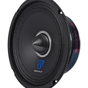 Rockville RXM68 6" 150w 8 Ohm Mid-Bass Driver Car Audio Speaker