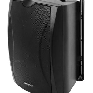 Rockville WET-6B 70V 6.5" IP55 Commercial Indoor/Outdoor Wall Speaker - Black