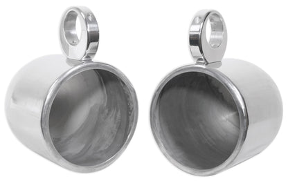 (2) MAC90S 8" 360 Degree Swivel Tower Speaker Pods+Covers RZR/ATV/UTV