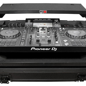 ProX XS-XDJRX2 WLTBL Flight Case+Wheels+Shelf For Pioneer XDJ-RX2 DJ Controller