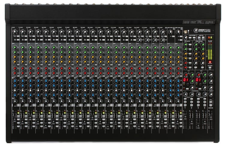 Mackie 2404VLZ4 24-channel 4-Bus FX Mixer w/ USB 2404-VLZ4