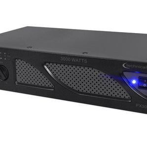 Technical Pro PX3000 Professional 2U 2-Channel 3000 Watt Power DJ Amplifier