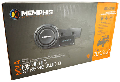 GEN10SE Powered Subwoofer + Bass Party 10 Bluetooth Speaker For Polaris General