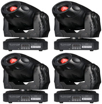 (4) Stealth Spot 60W LED DMX Moving Head Spot Lights