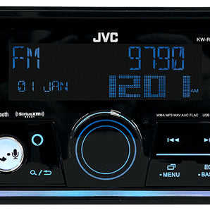 JVC KW-R950BTS 2-Din Car Stereo CD Receiver w/ Bluetooth/XM Ready+Home Speakers