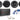 MTX 6.5" Speaker Replacement Kit+4-Ch Amp For 2002-2005 Subaru WRX