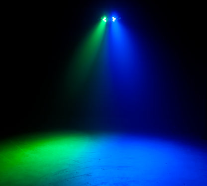 (2) Furious Five RG RGBW+UV LED Laser/Strobe/Derby Effect Lights
