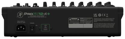 ProFX12v3+ Mixer with Fitted Dust Cover