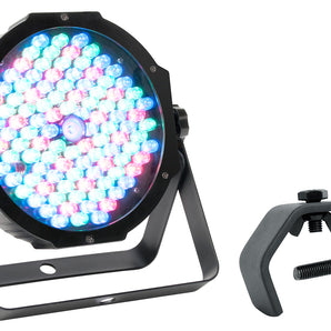 Eliminator ADJ Mega Par Profile EP 2-IN-1 RGB+UV LED Par Wash Up-Light+DMX Clamp