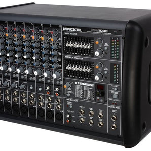Mackie PPM1008 8 Channel 1600 Watt Powered Mixer, 32 Bit FX PPM 1008