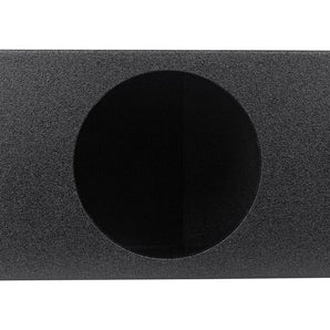 Rockville RQB15 15" QBOMB Vented Sub Enclosure Box, Bedliner Finish 3.85 Cu Ft