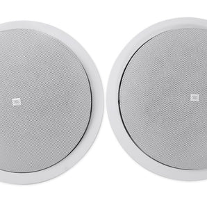 (2) Control 26C 6.5" 150 Watt In-Ceiling White Home Theater Speakers 16-ohm