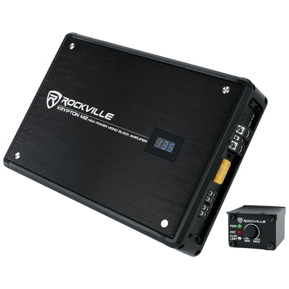 5510-44 10" Subwoofer Pair with Krypton-M2 Amplifier and Wiring Kit