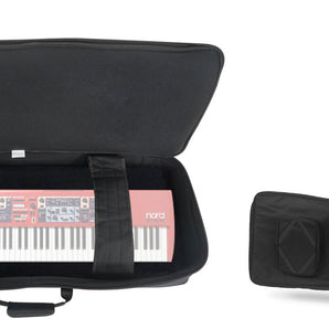 Rockville 76 Key  Keyboard Gig Bag Case For NORD STAGE 76