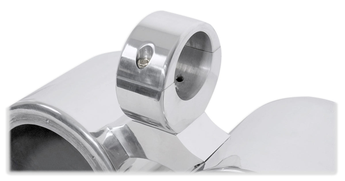 DMAC65S Dual 6.5" Polished Silver Aluminum Wakeboard Tower Speaker Enclosure