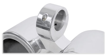 DMAC65S Dual 6.5" Polished Silver Aluminum Wakeboard Tower Speaker Enclosure
