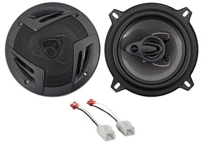 5.25" Rockville Rear Factory Speaker Replacement For 06-2009 Dodge Ram 2500/3500