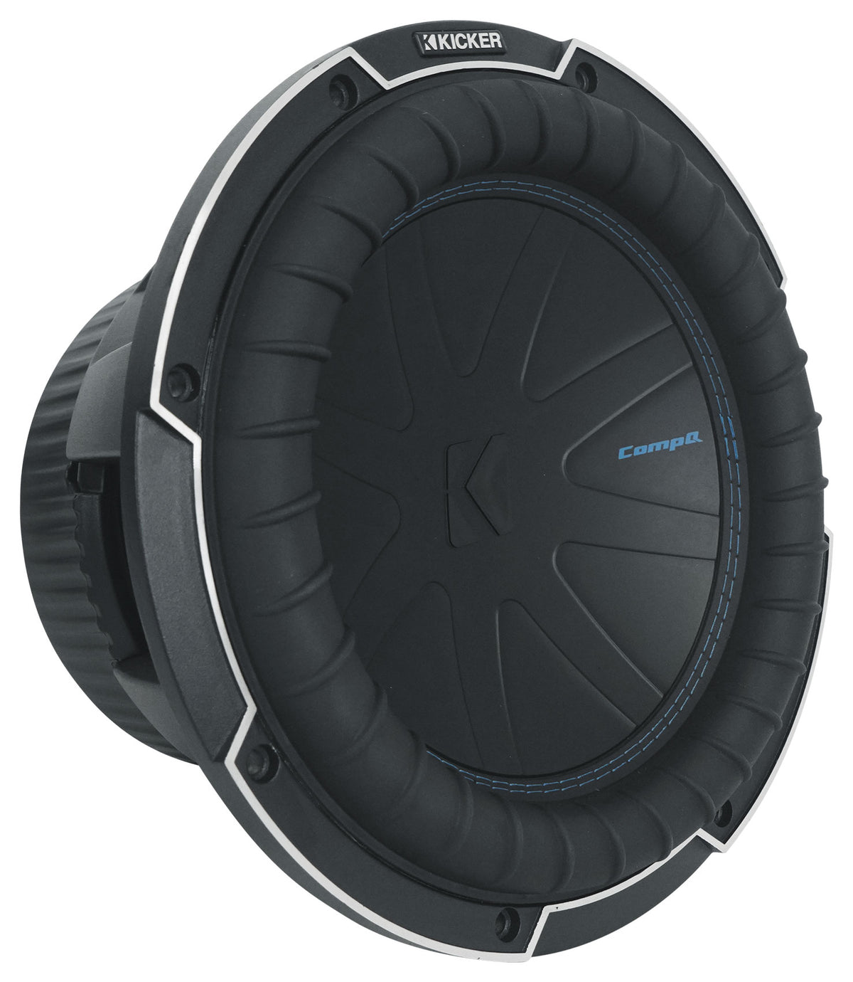 Kicker 51CWQ104 COMP Q 10" 800 Watt Car Audio Subwoofer DVC 4 Ohm Sub CWQ104