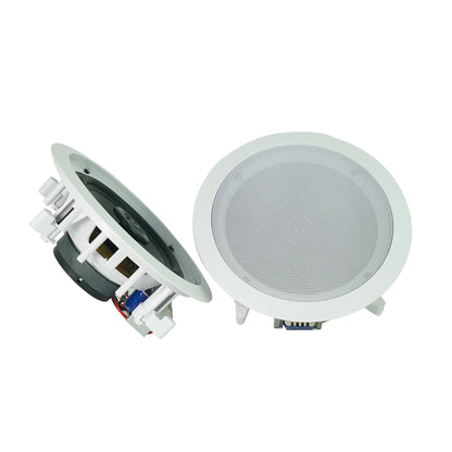 CSA 140Z Commercial 70V Amplifier + (2) 6.5" White Ceiling Speakers