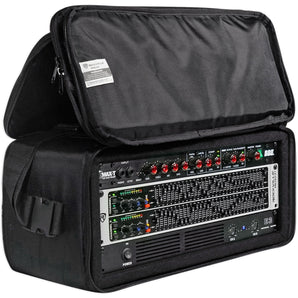 Rockville RRB40 4U Space Bag-Style Rack Case with Removable Rack+Shoulder Strap